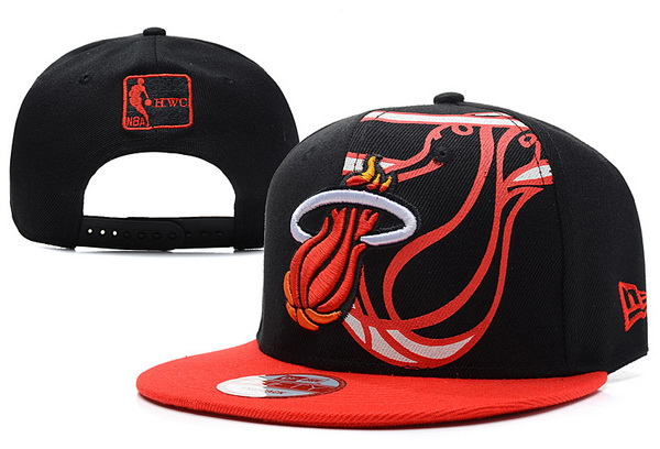 NBA Miami Heat NE Snapback Hat #195